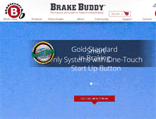 Tablet Screenshot of brakebuddy.com